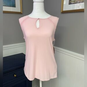 Kasper NWT women’s sleeveless blouse size Small pink